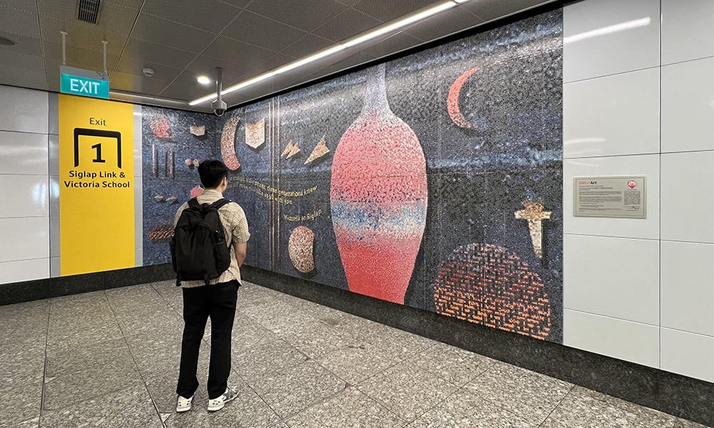 Journey Across Sunlight: A Siglap Mosaic by Brian Gothong Tan Donated by Lim Eng Chong